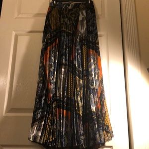 Long Pleaded Skirt